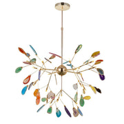 Arisha Flower Branch Semi-flush Mount Ceiling Light, 4 Colour - Neutral Decor