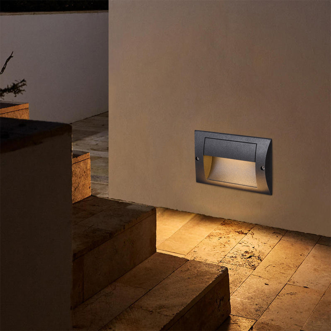 Harre Embedded LED Minimalist Outdoor Step Lights