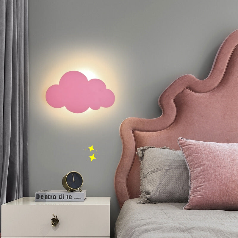 Aria Modern Minimalist Cloud Shape Wall Lamp - Neutral Decor
