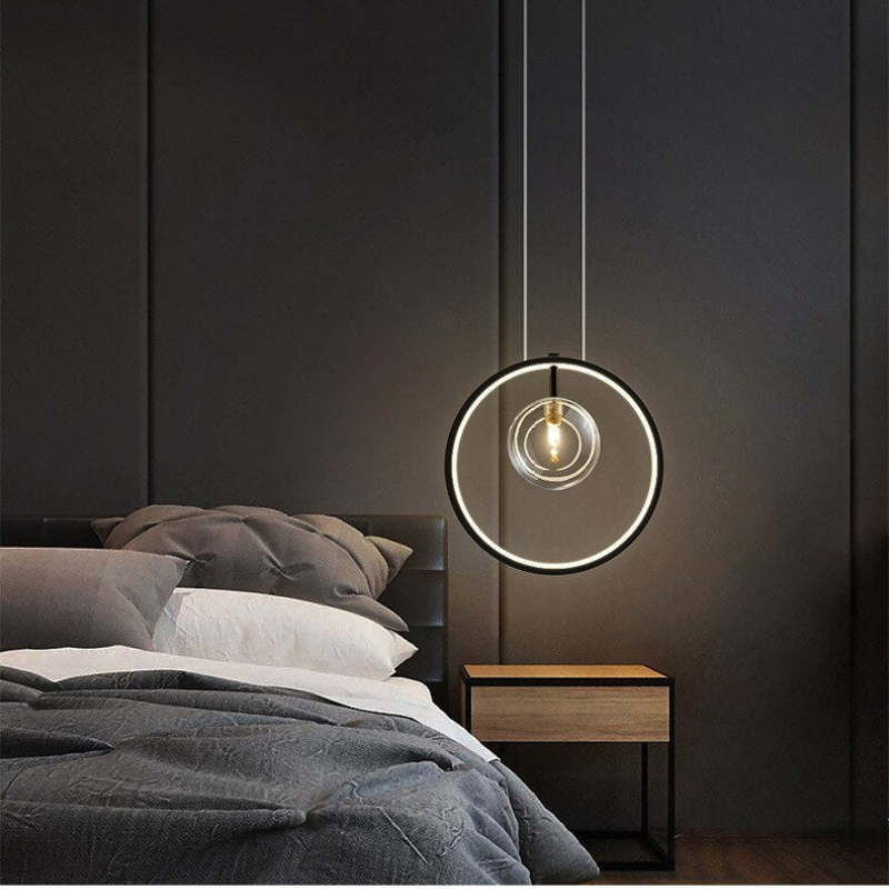 Arisha Nordic Glass Bubbles LED Modern Pendant Light for Dining Room - Neutral Decor