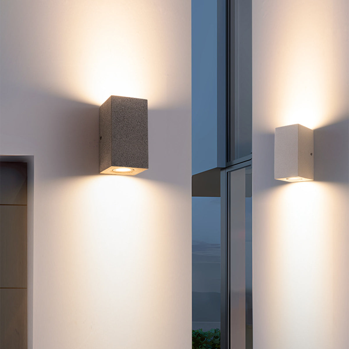 Steadfast LED Waterproof Outdoor Wall Lights