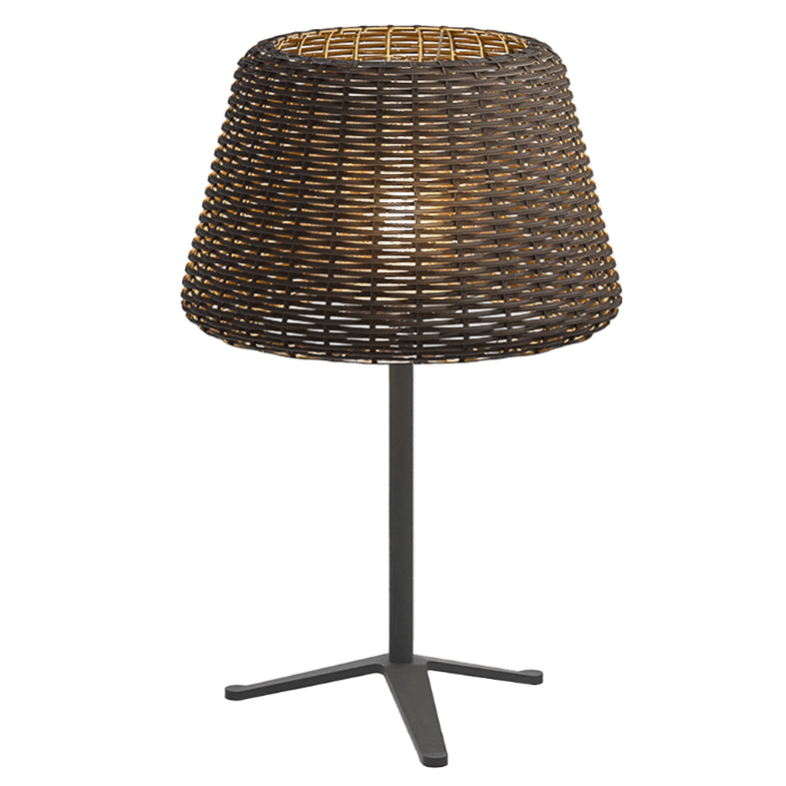 Jocelyn Elegant Rattan Outdoor Floor Lamp Pendant Light