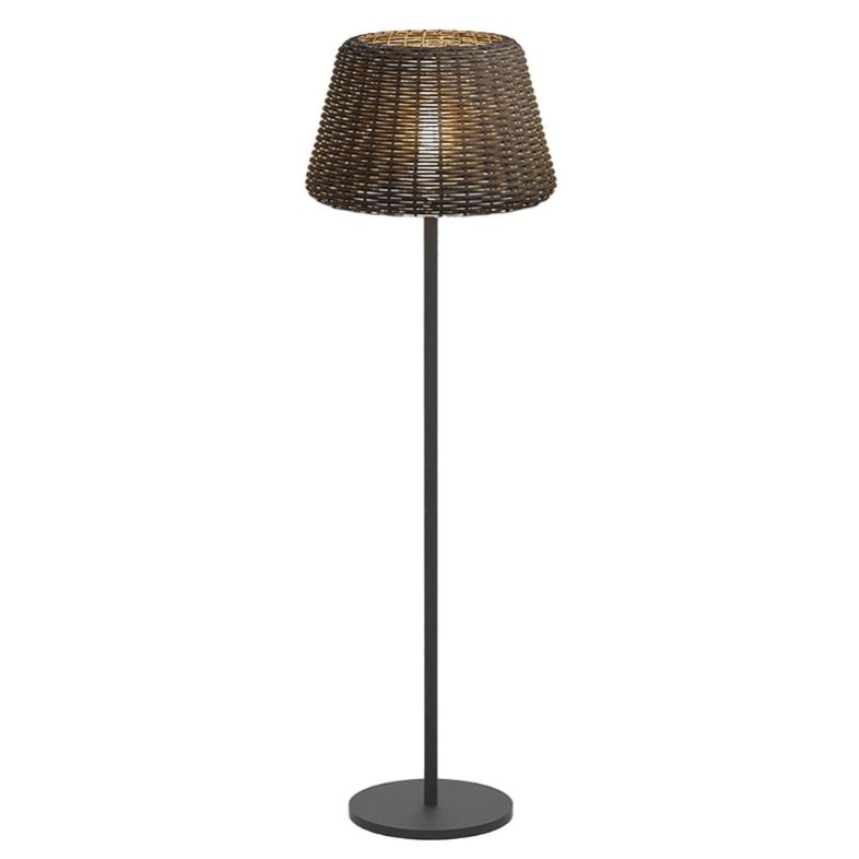 Jocelyn Elegant Rattan Outdoor Floor Lamp Pendant Light