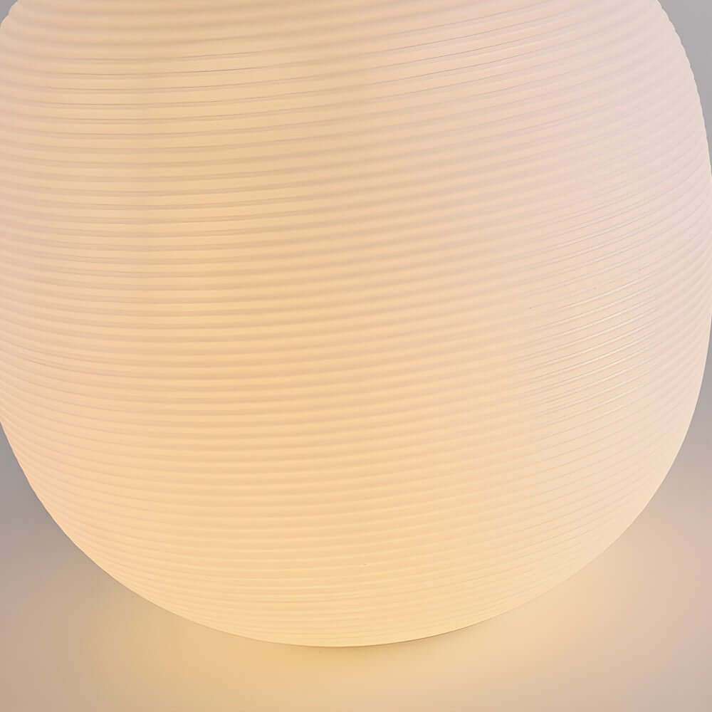 Gideon Elegant Solar LED Spiral Design PE Outdoor Post Lamp