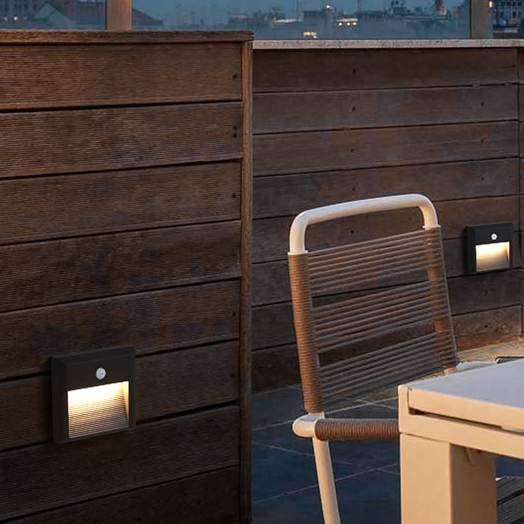 Embedded Motion Sensor Design LED Outdoor Step Light