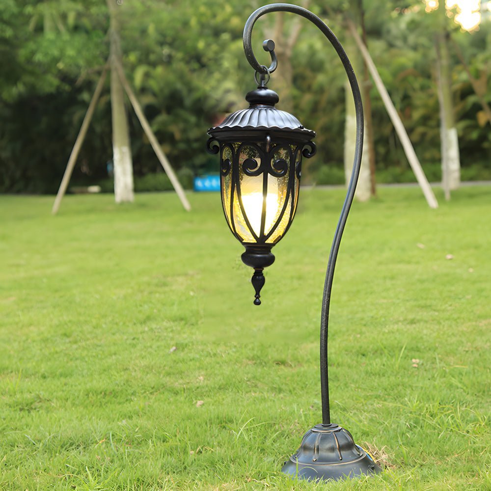 Gldys European Style Arched Outdoor Floor Lantern