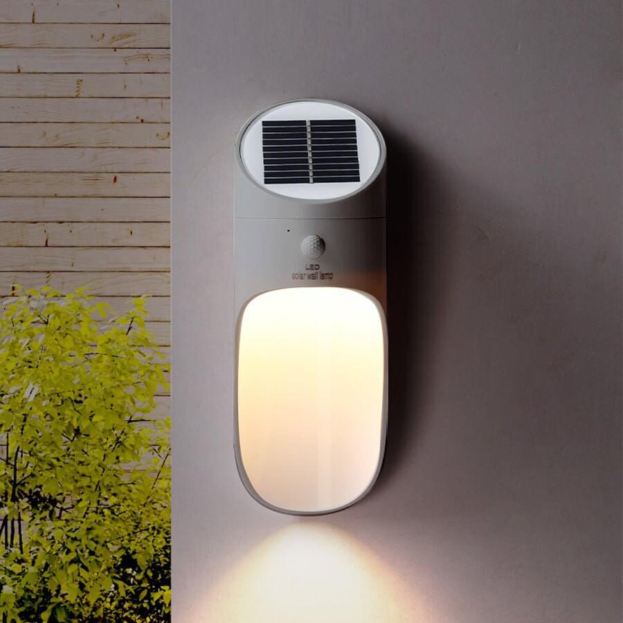 Landry European Style Solar LED ABS Outdoor Wall Lamp
