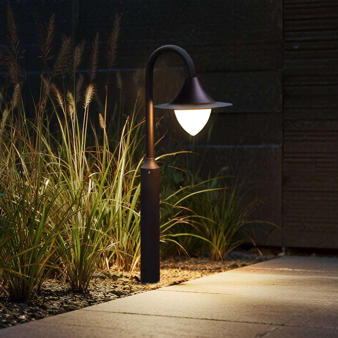 Woody Minimalist Elegance Outdoor Path Light