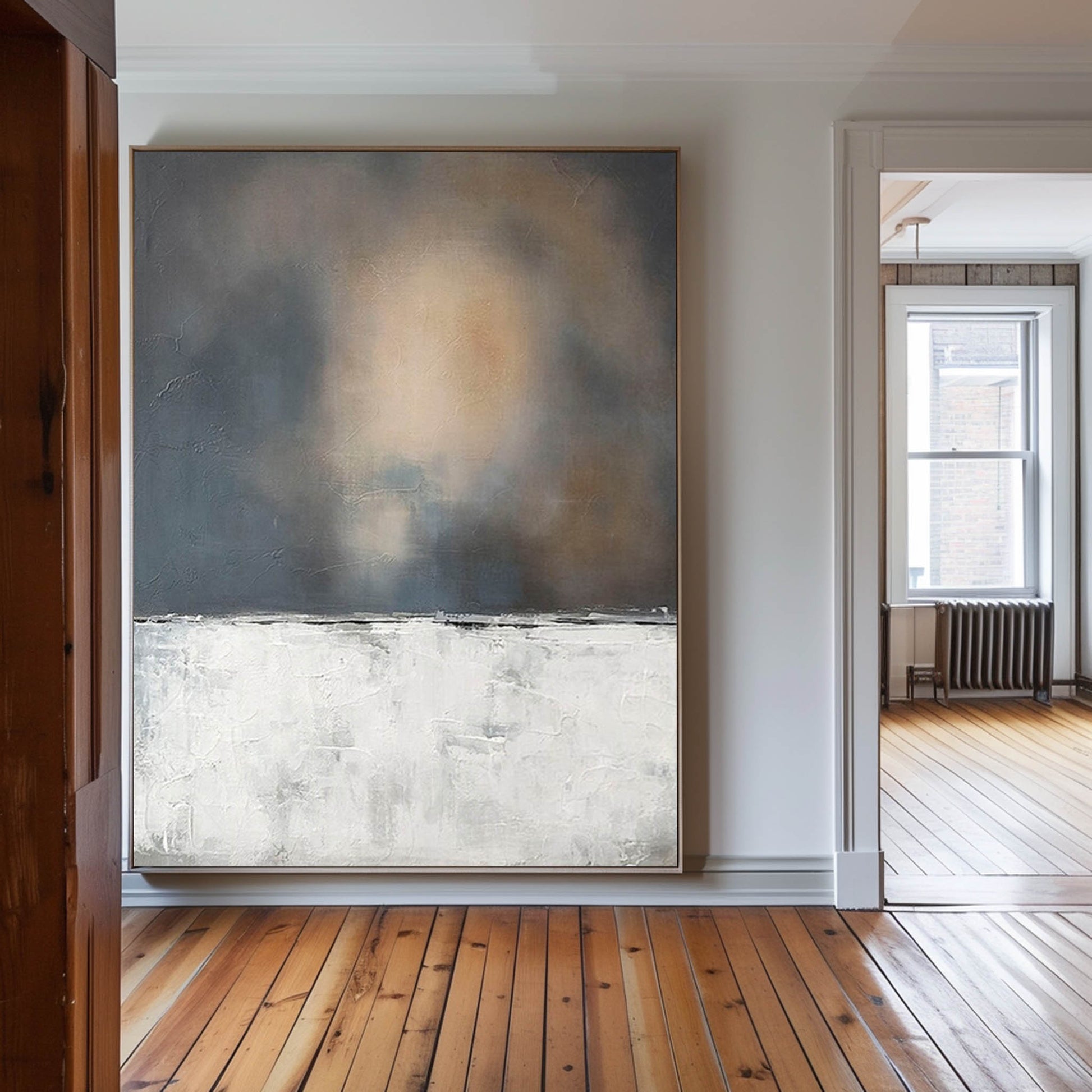 Wabi-sabi Minimalist Painting ABAV304 - Neutralighting