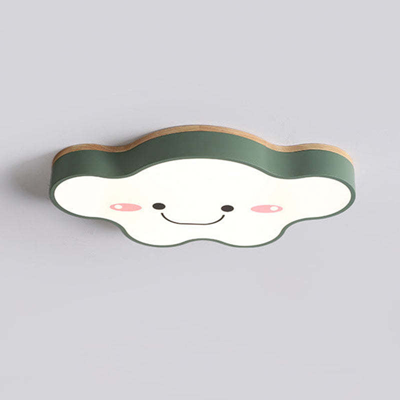 Arisha Creative Art Cloud LED Ceiling Light for Kids Room - Neutral Decor