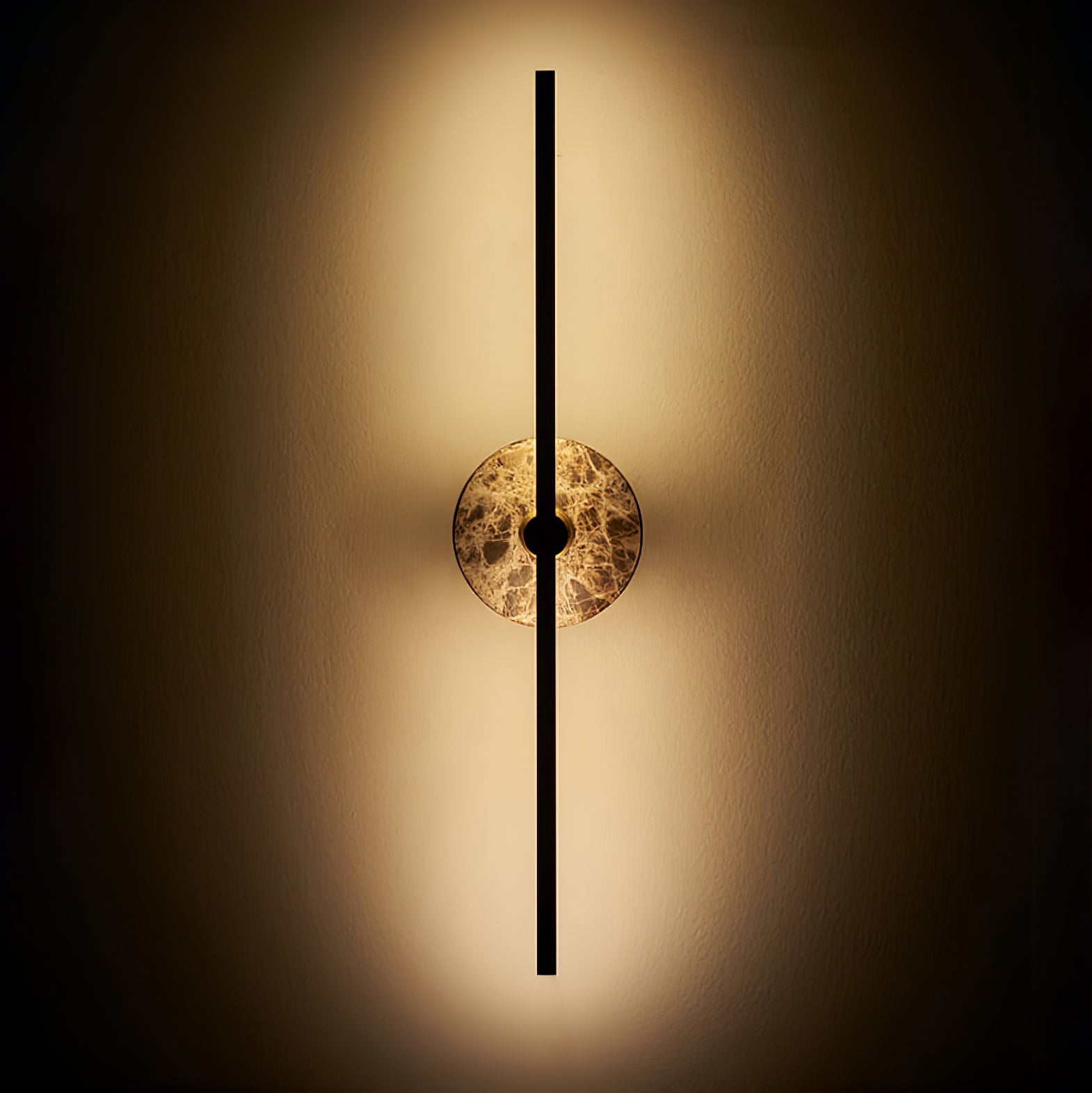 Elmarir Linear Alabaster Wall Light-Neutral Decor