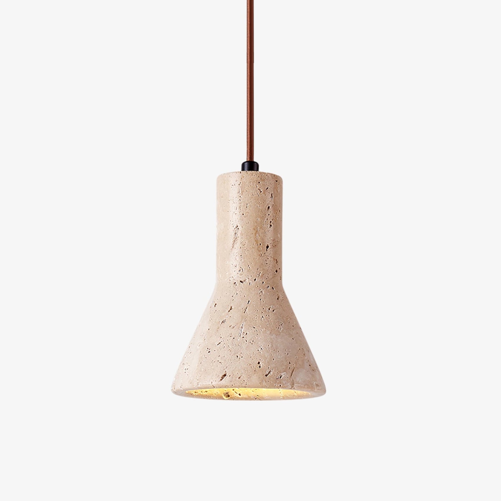 Felro Stone Pendant Lamp-Neutral Decor
