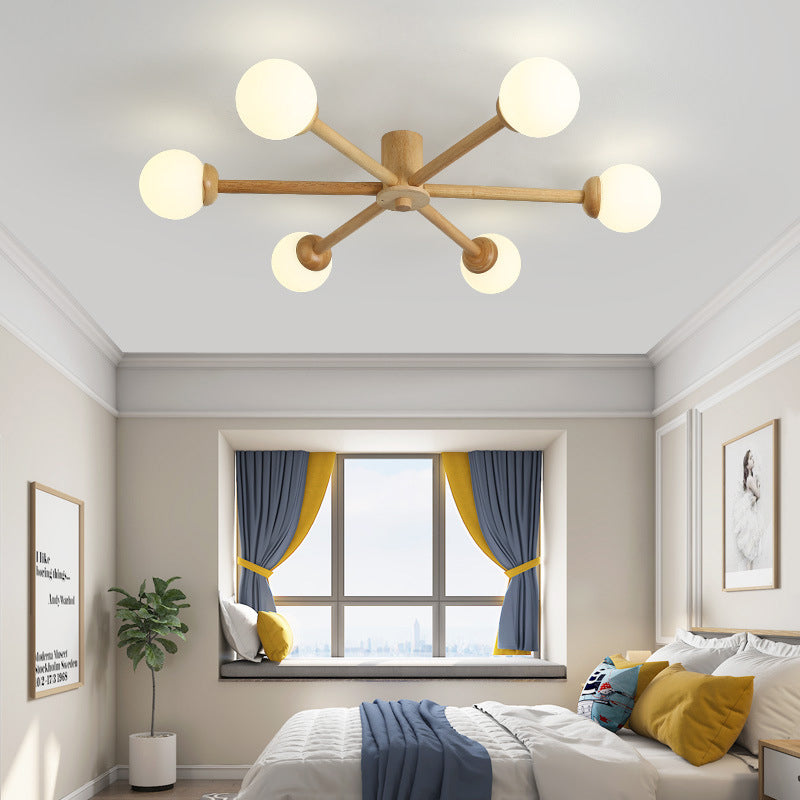 Muto Ceiling Light, Dimmable 6/8 Head - Neutral Decor