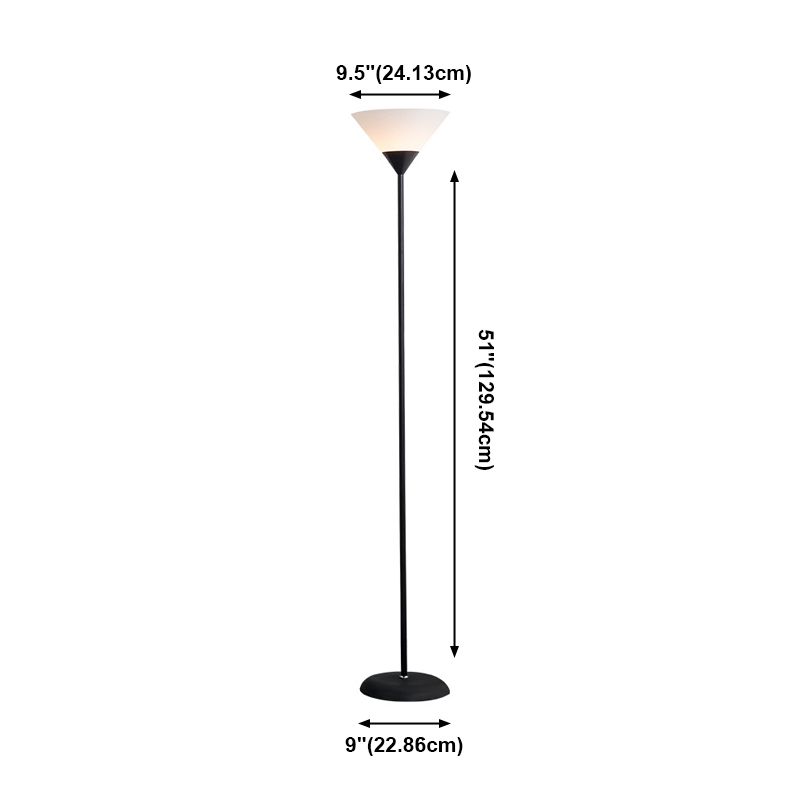 Morandi Modern Cup Floor Lamp, Multi Colors, Metal/Acrylic - Neutral Decor