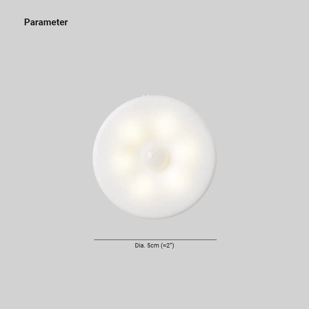 Arisha Magnetic Sensor Wall Light - Neutral Decor