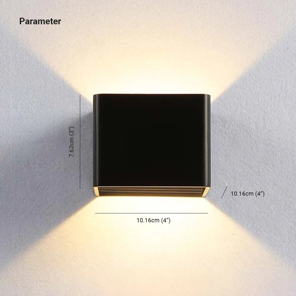 Aira Indoor Wall Lamp Square Colorful - Neutral Decor