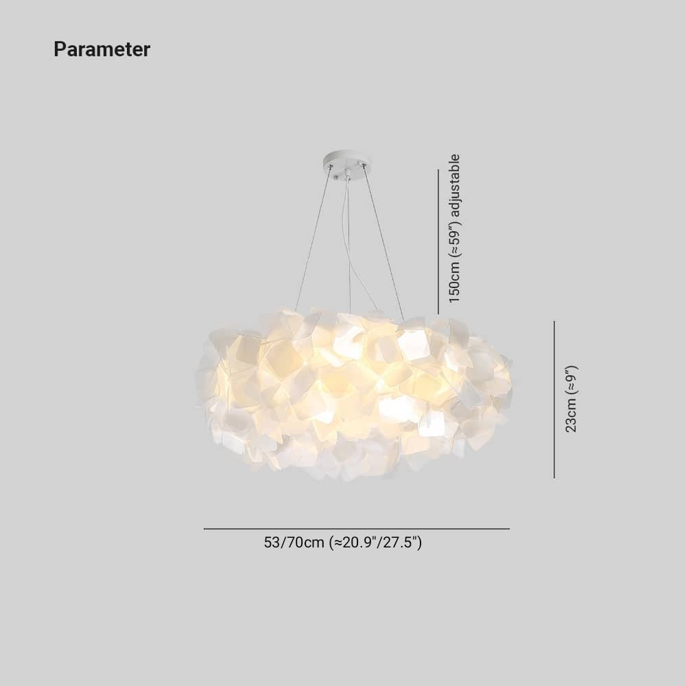 Arisha Flower Pendant Light, 6 Colour - Neutral Decor