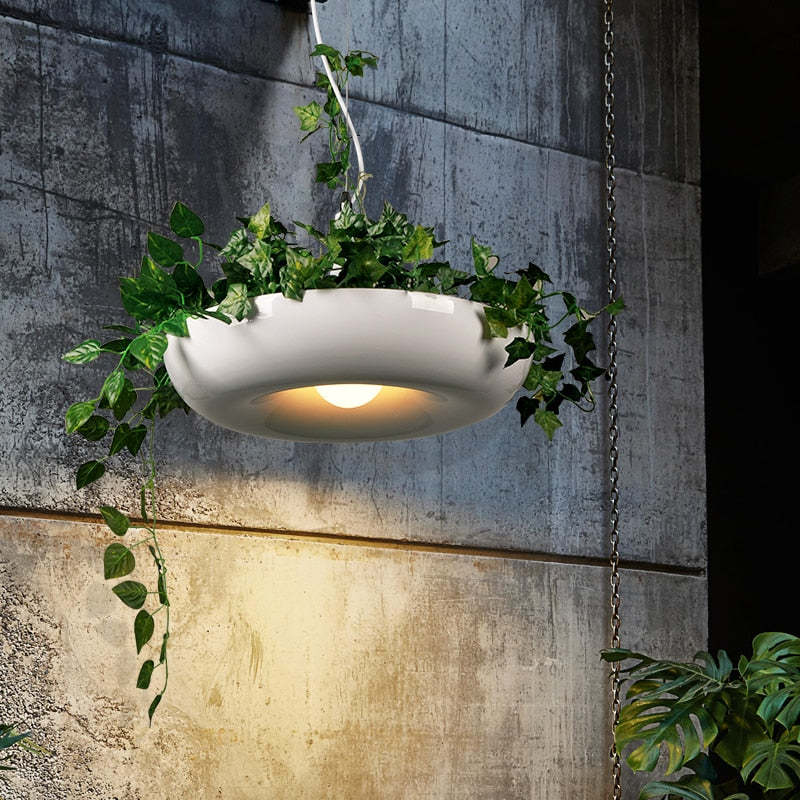 Ritta Modern Metal Lacquer Round Pendant Light - Neutral Decor