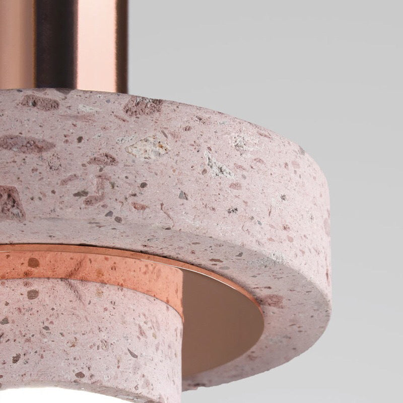 Arisha Modern LED Art Deco Colorful Pendant Light, Terrazzo - Neutral Decor