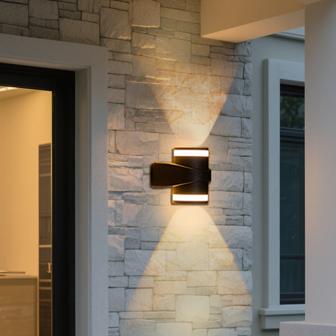 Edana Modern Waterproof LED Outdoor Wall Lights