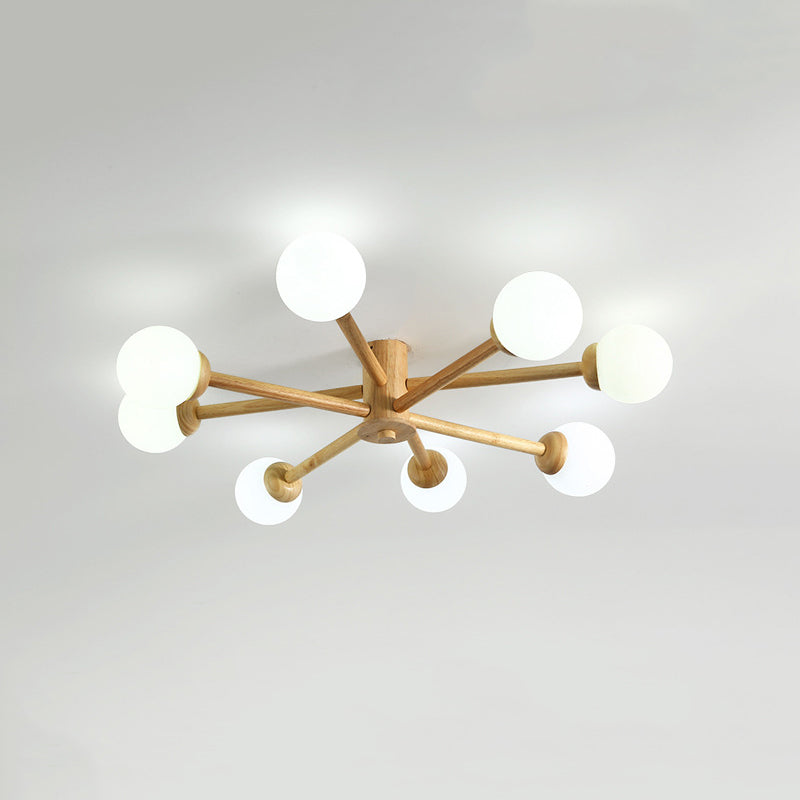 Muto Ceiling Light, Dimmable 6/8 Head - Neutral Decor