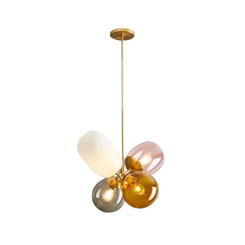 Valentina Colorful Balloon Glass Creative Pendant Light - Neutral Decor