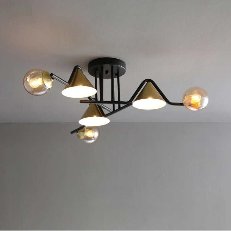 Arisha Design LED Flush Mount Ceiling Light Bedroom/Living Room - Neutral Decor
