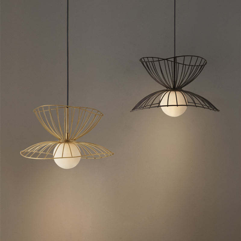 Ritta Pendant Light Modern, Metal, Gold/Black, Kitchen Island - Neutral Decor