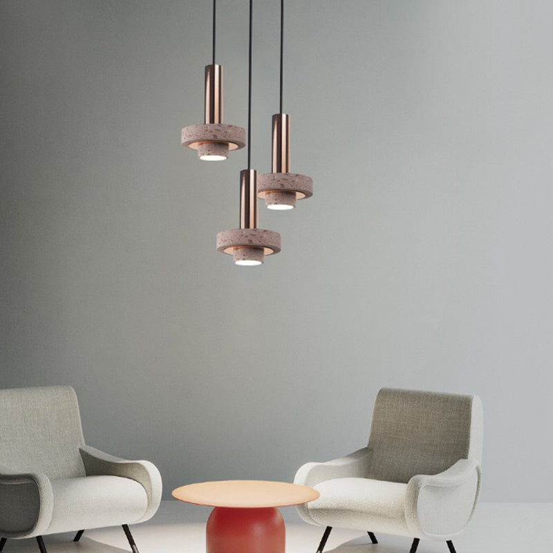 Arisha Modern LED Art Deco Colorful Pendant Light, Terrazzo - Neutral Decor