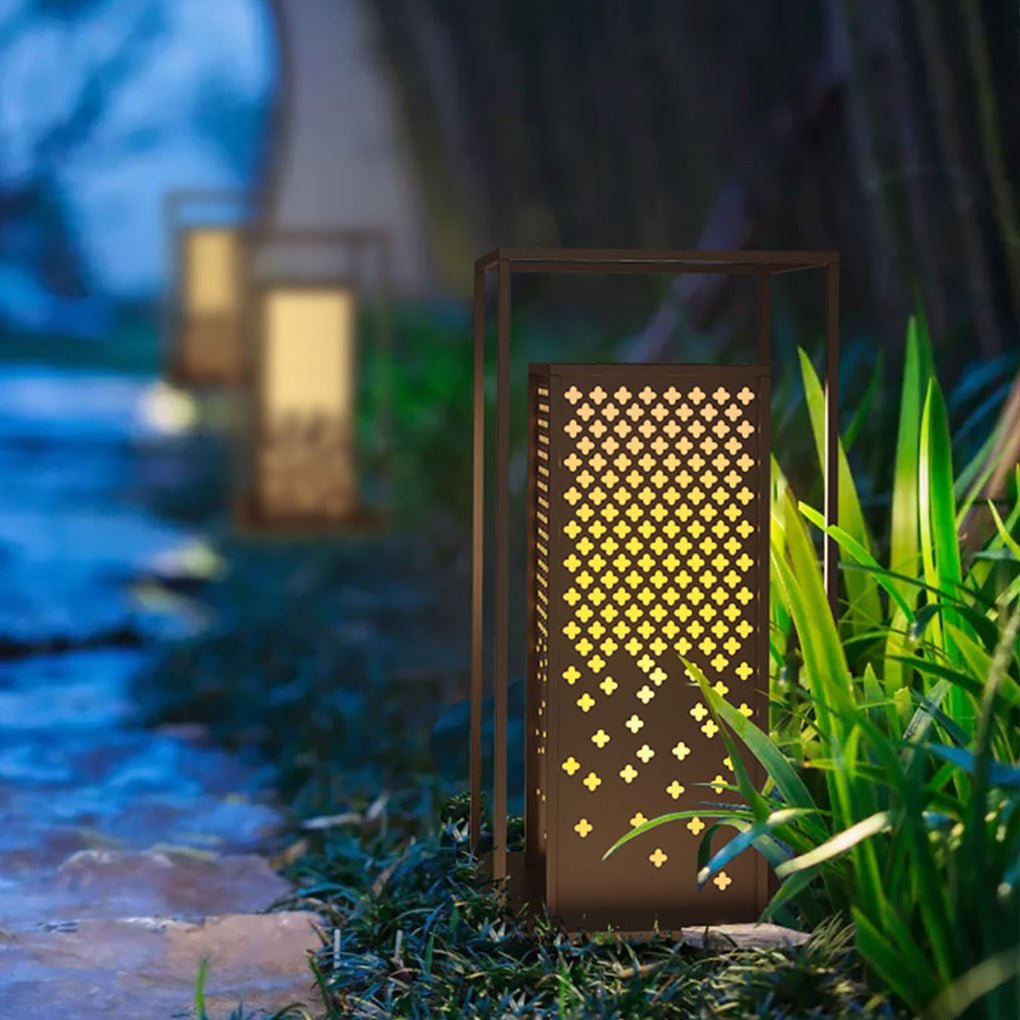 Egil Floral Waterproof Stainless Steel Outdoor Light