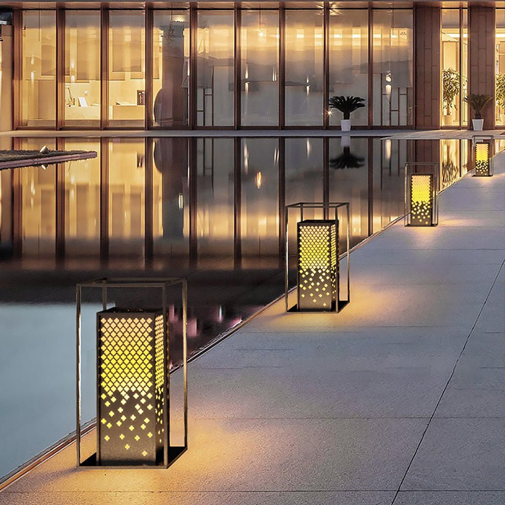 Egil Floral Waterproof Stainless Steel Outdoor Light
