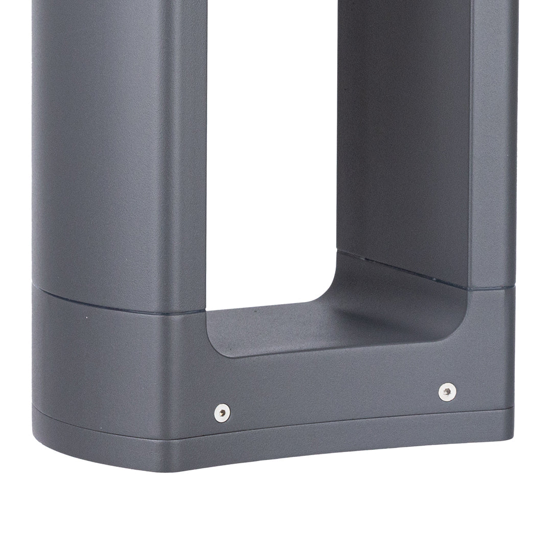 Vaessa Square LED Minimalist Outdoor Bollard Light