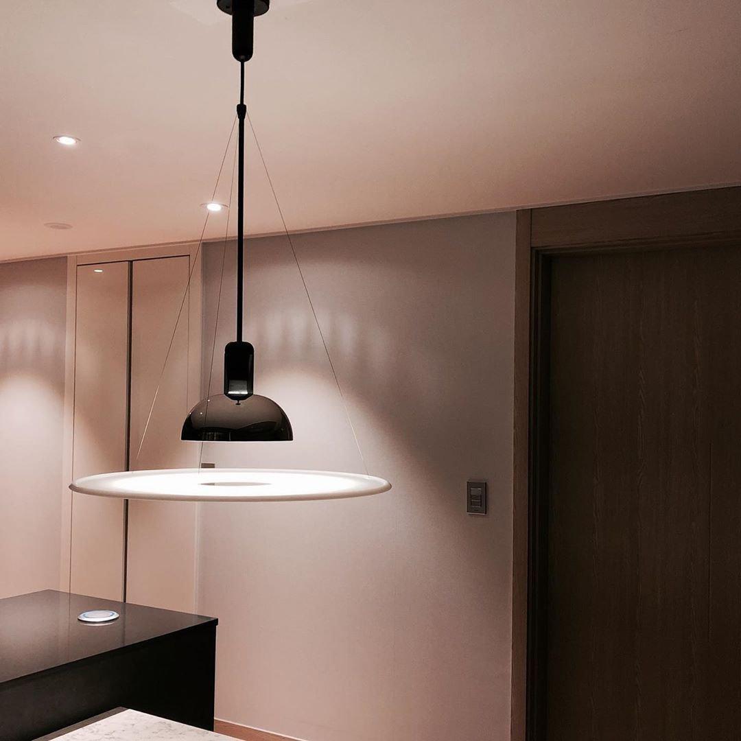 Vero Flying Saucer Pendant Light-Neutral Decor