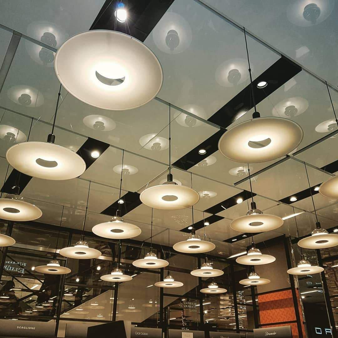 Vero Flying Saucer Pendant Light-Neutral Decor