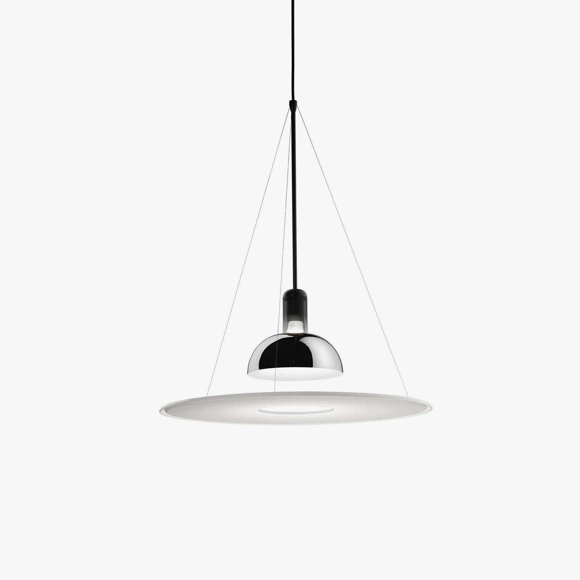 Vero Flying Saucer Pendant Light-Neutral Decor