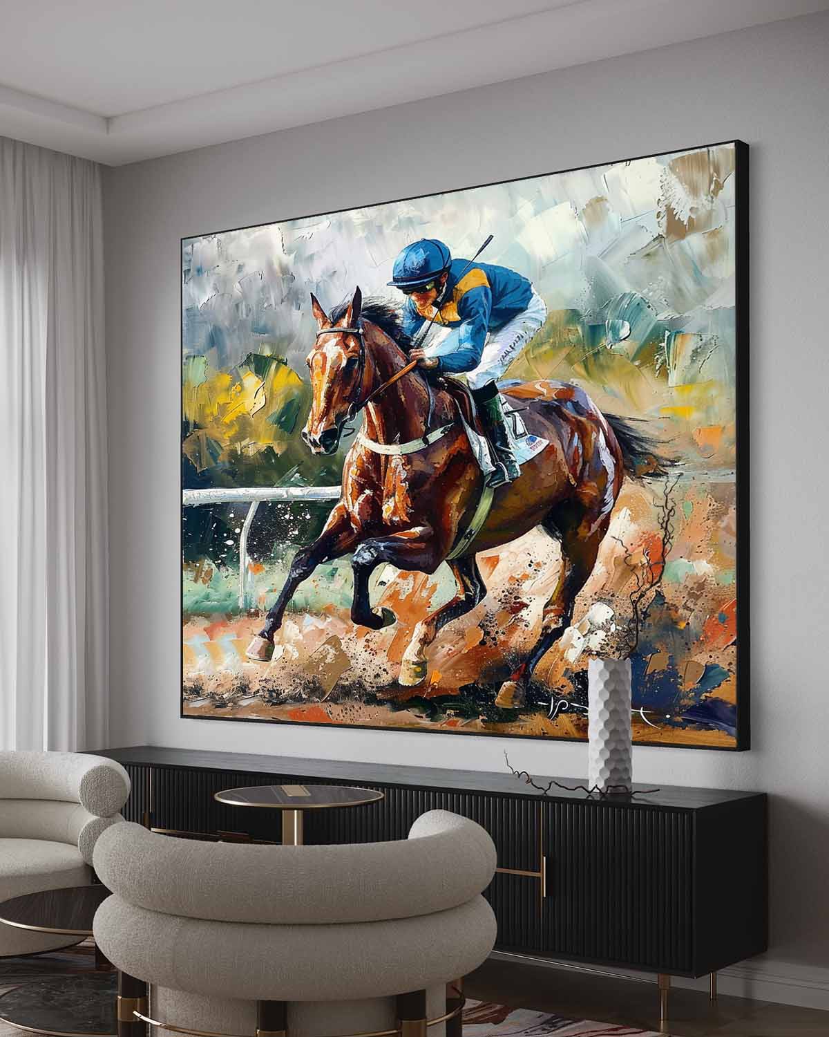 Contemporary Horse Art HA022 - Neutralighting