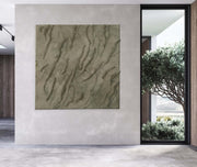 Wall Art Square 3D Texture Oil Painting - Neutralighting