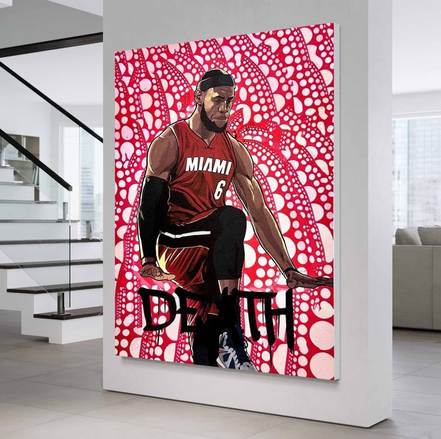 Wall Art Bold Textured Pop Culture - Neutralighting
