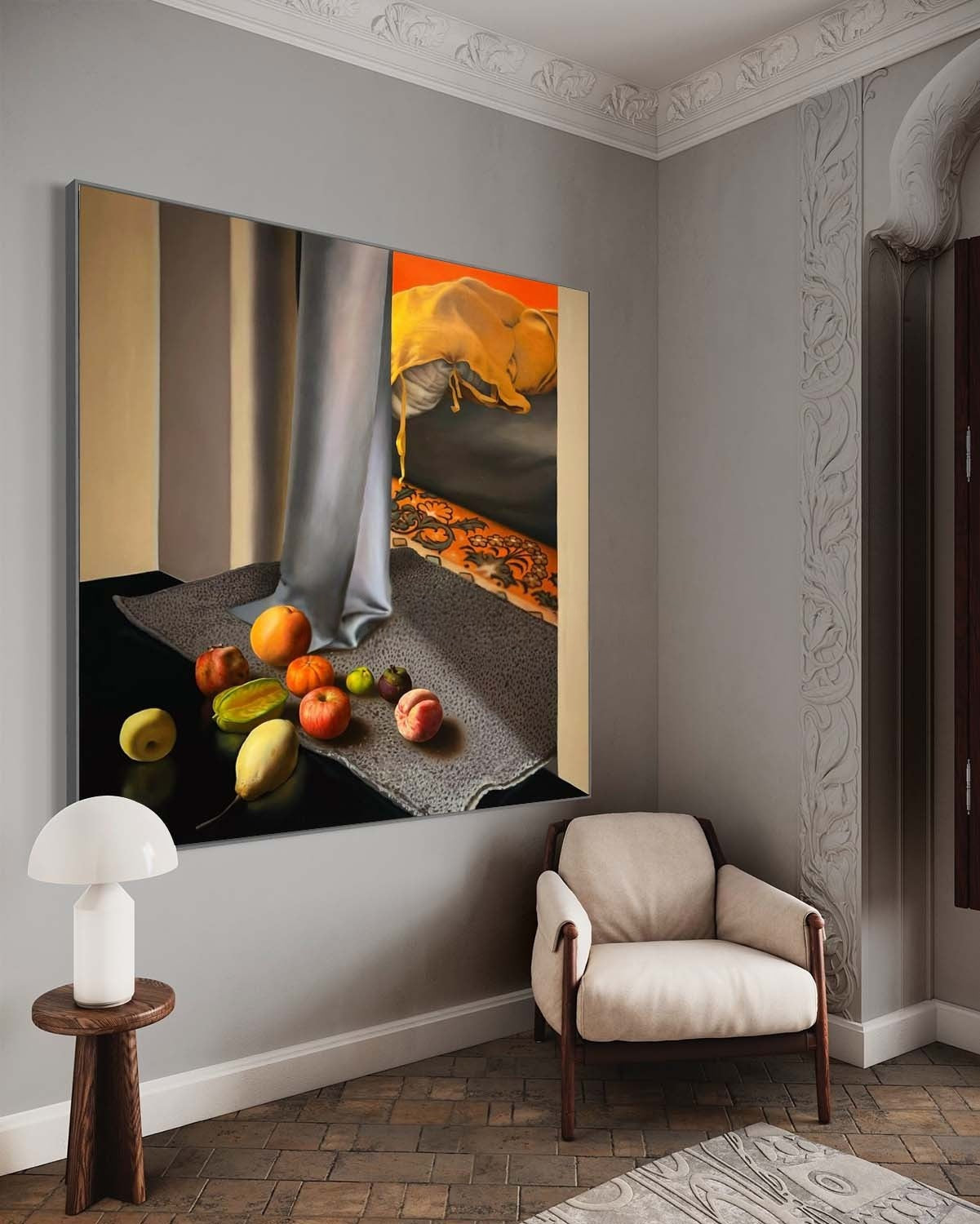 Wall Art Surreal Textured Still Life - Neutralighting