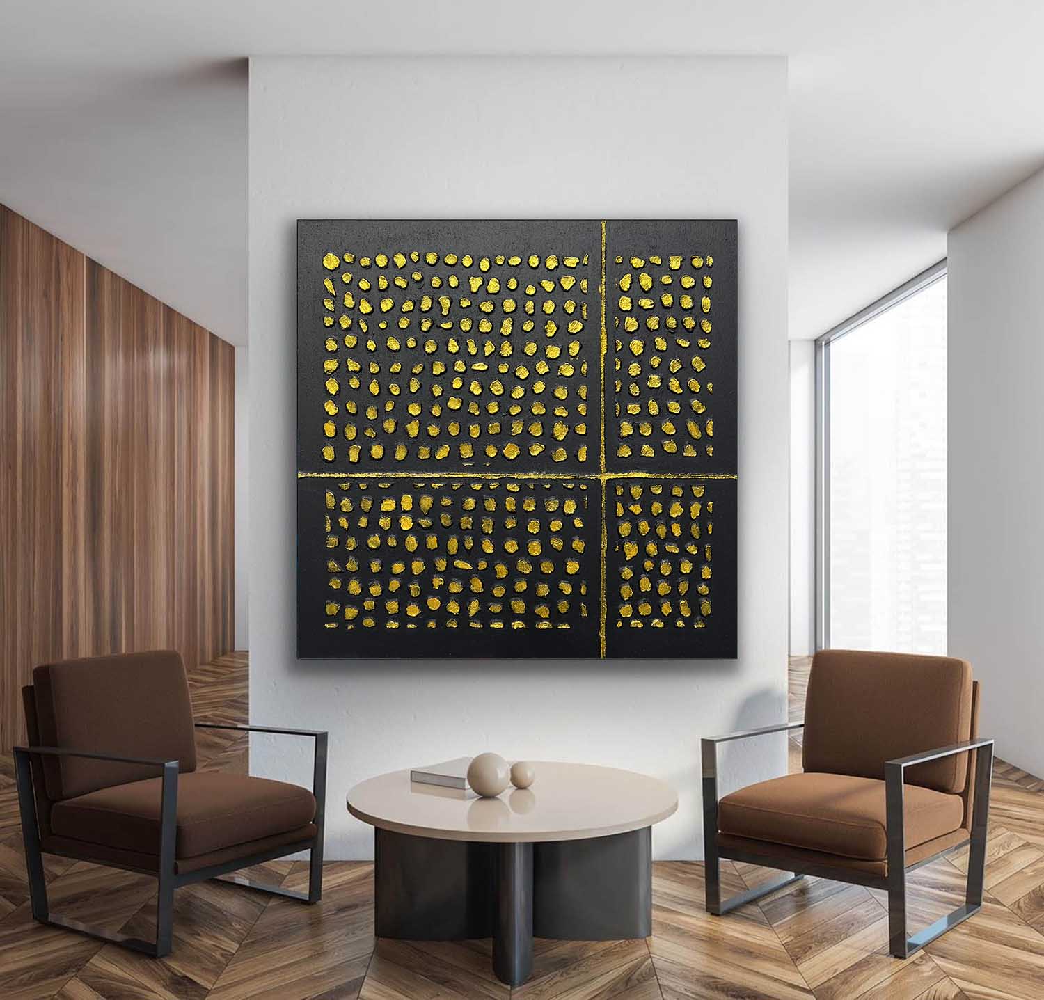 Plaster Art Texture Painting SG275 - Neutralighting