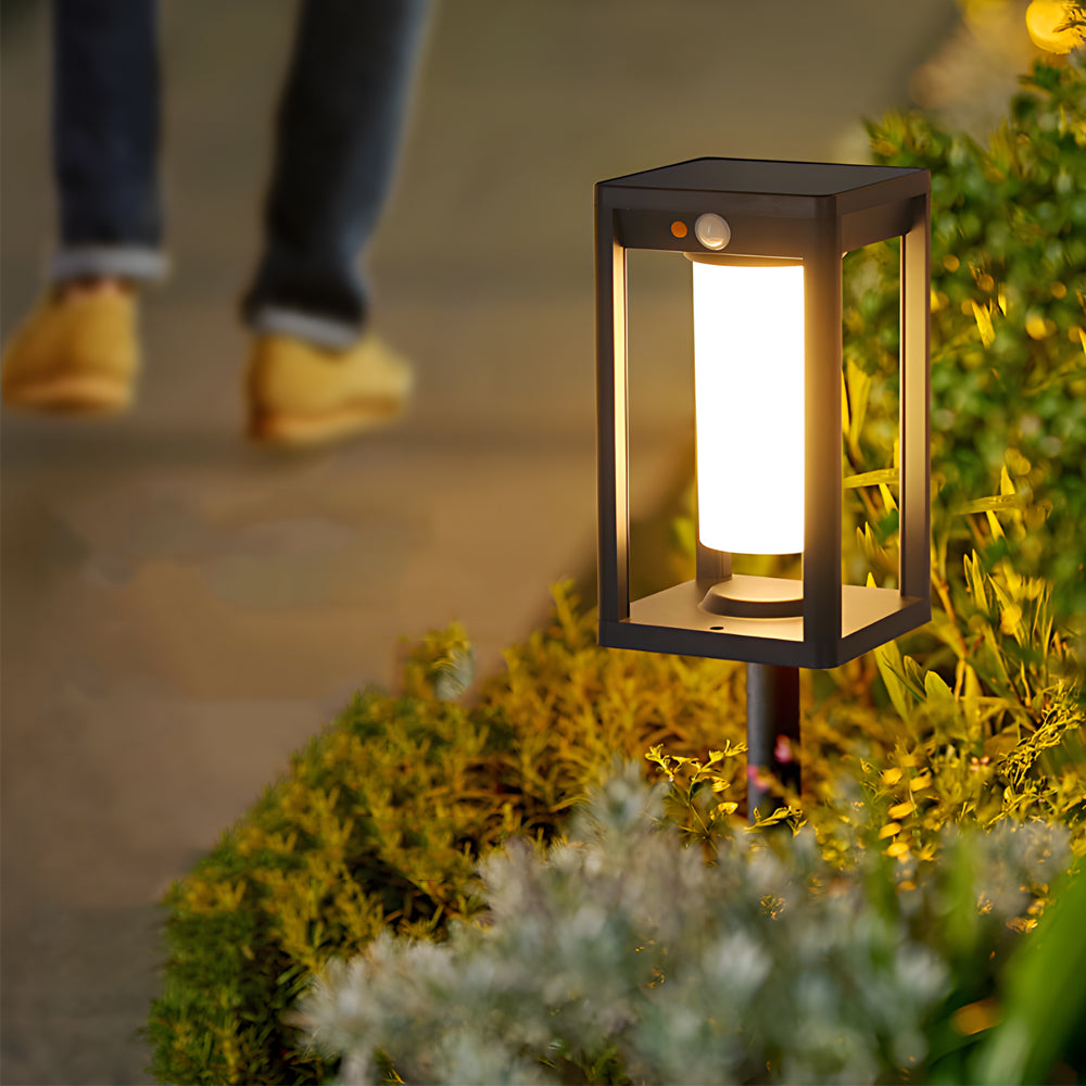 Olie Solar Minimalist Outdoor Lawn Lights