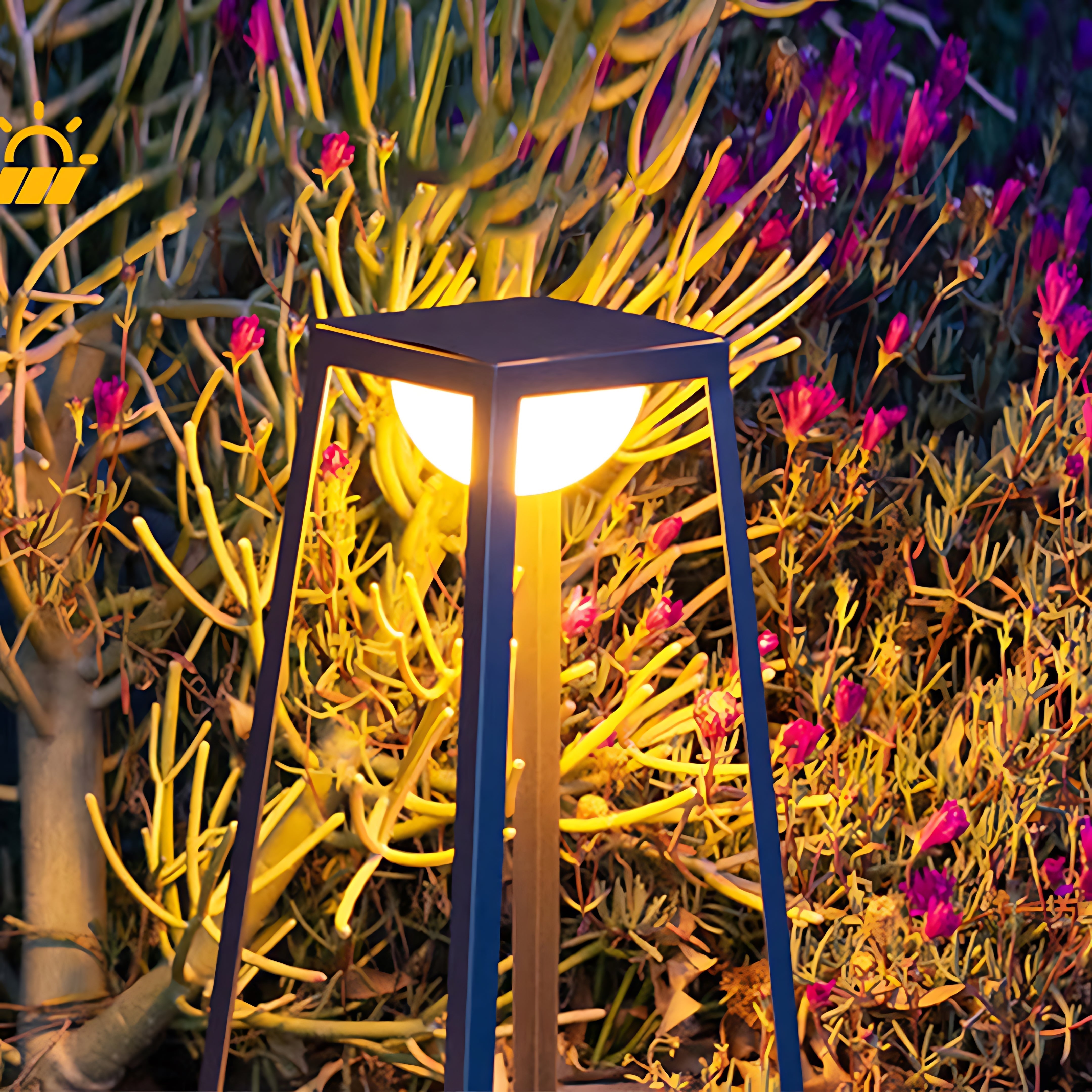 Galy Waterproof Frame Steel Outdoor Floor Lamp