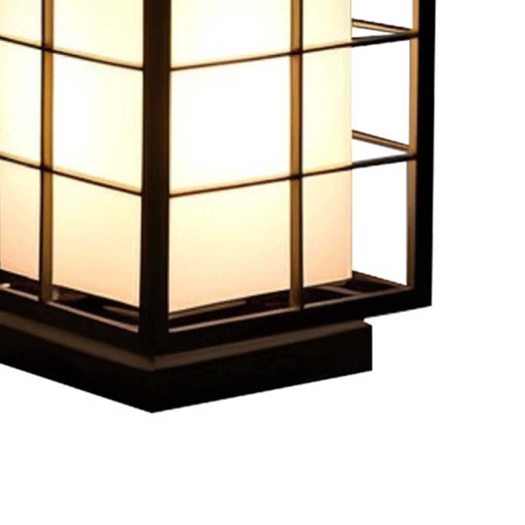Blac Modern Unique Stainless Steel Outdoor Floor Lamp