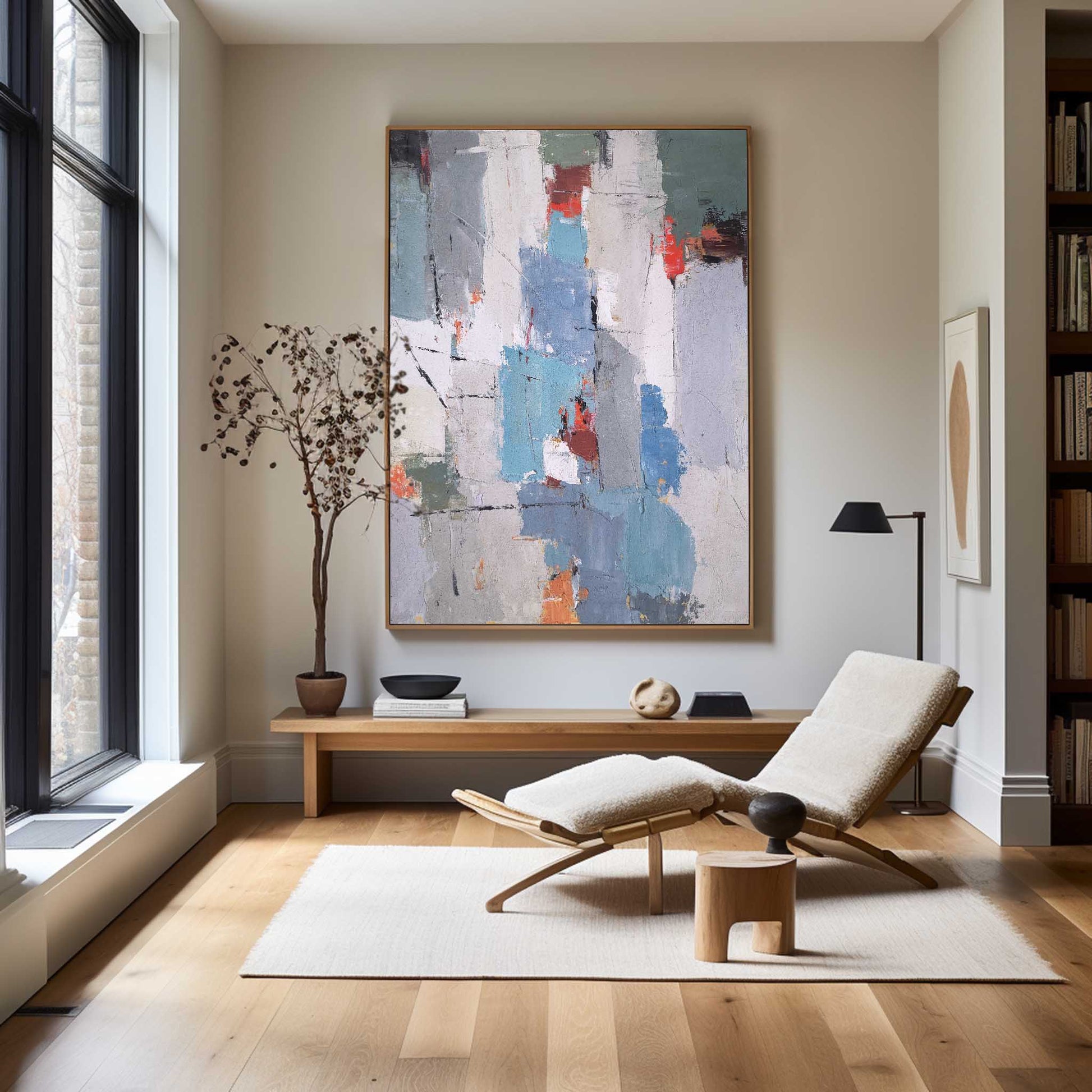 Modern Abstract Painting ABAV50 - Neutralighting