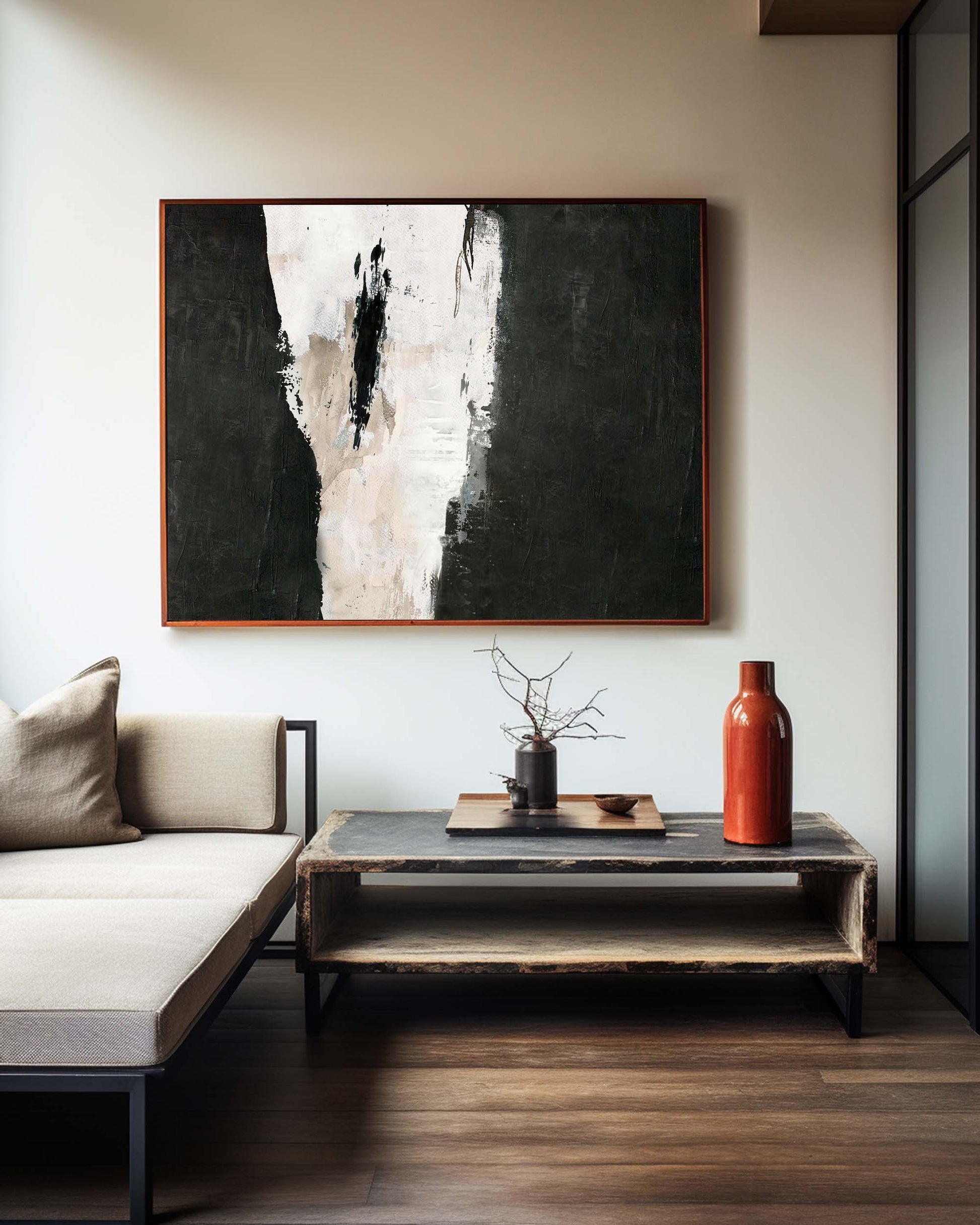 Black White Painting ABAH16 - Neutralighting
