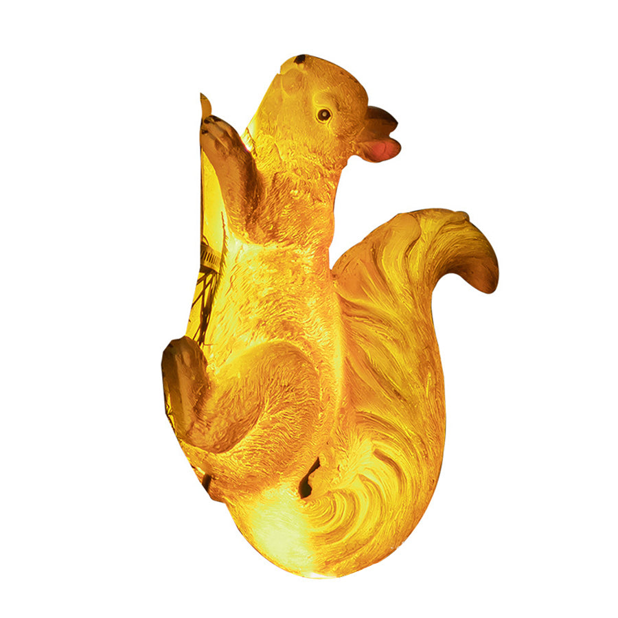 Giles Solar Animal LED Art Resin Outdoor Hanging Lights