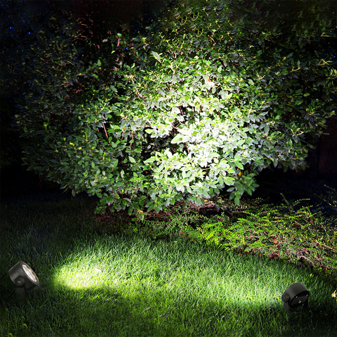 Vernon LED Circular Outdoor Spotlight