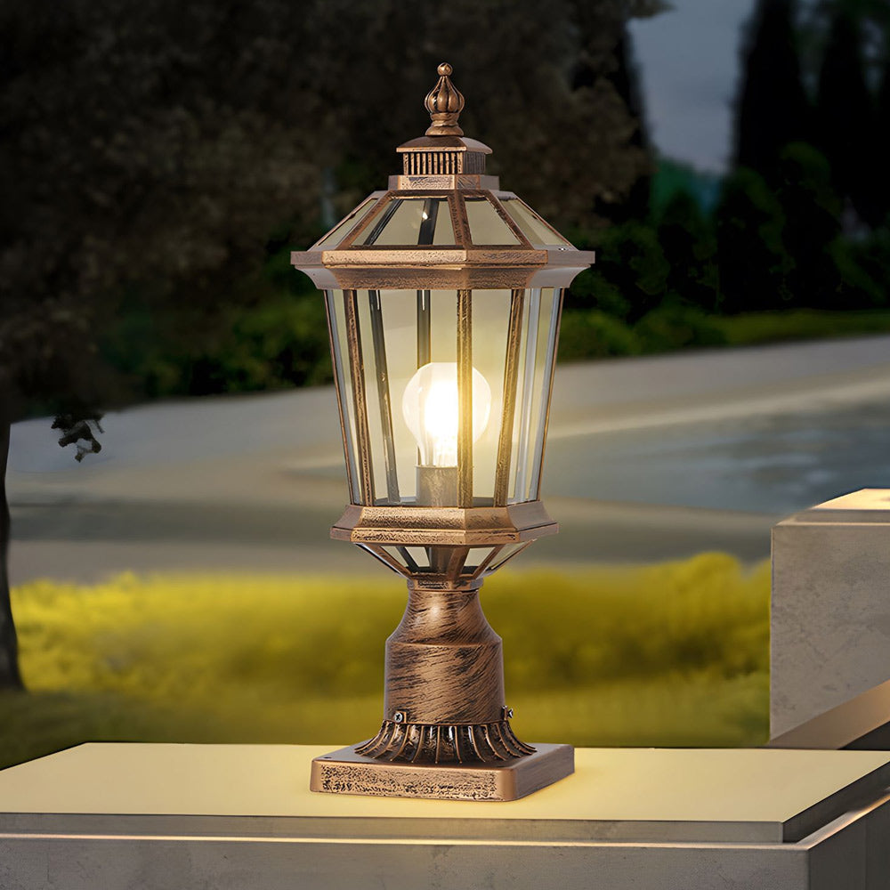 Herbert LED Column Outdoor Pillar Lights