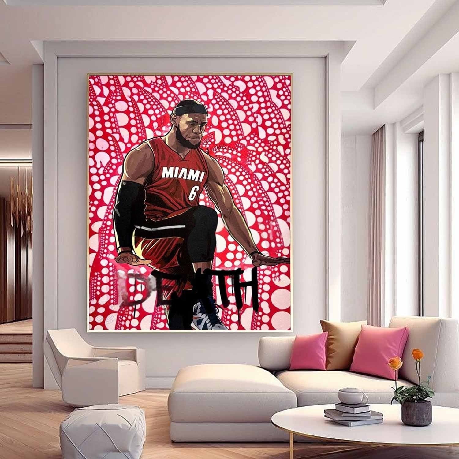 Wall Art Bold Textured Pop Culture - Neutralighting