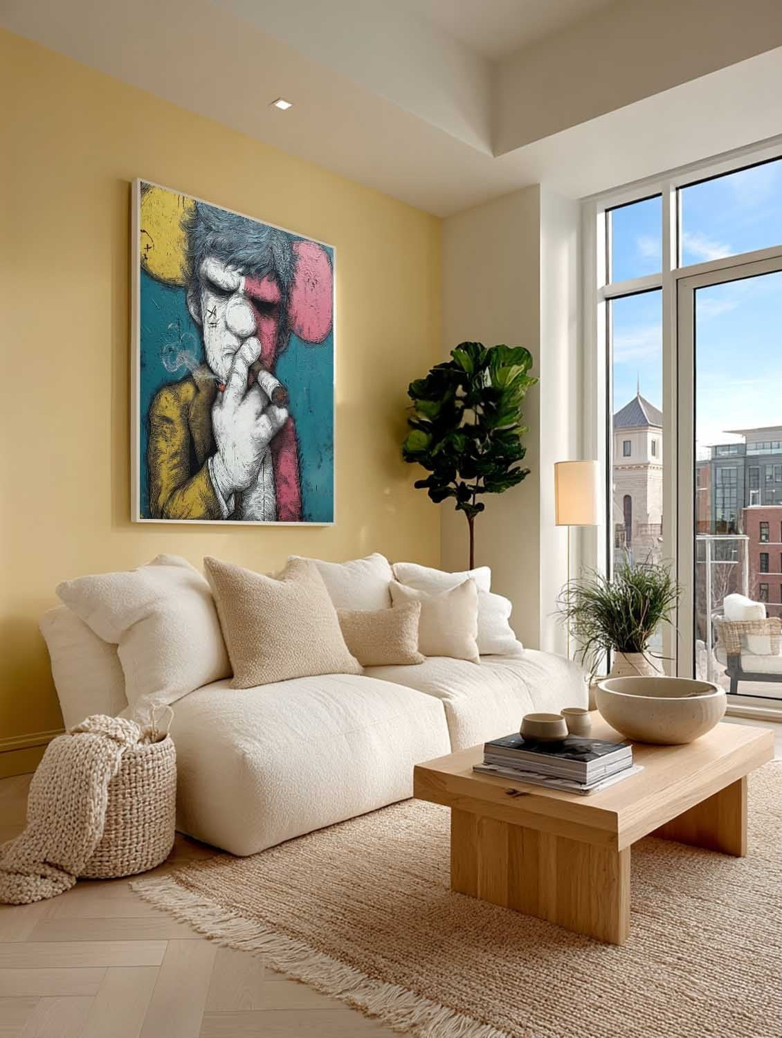 Kaws Style Gangster Pop Art Painting - Neutralighting